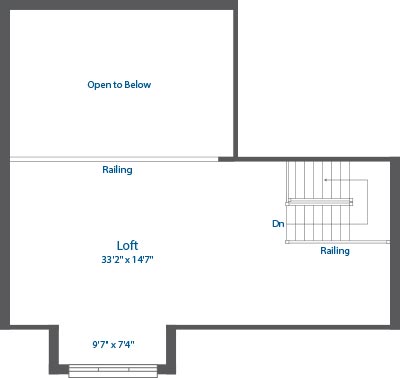 Optional Loft of McIntosh models.