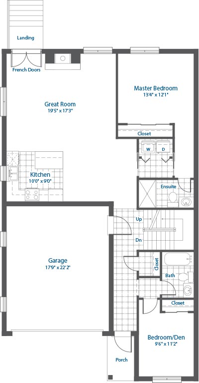 Main Floor of McIntosh models.