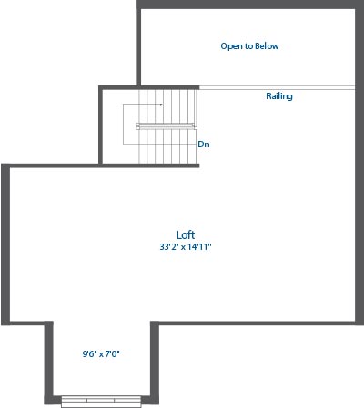 Optional Loft of Russet models.